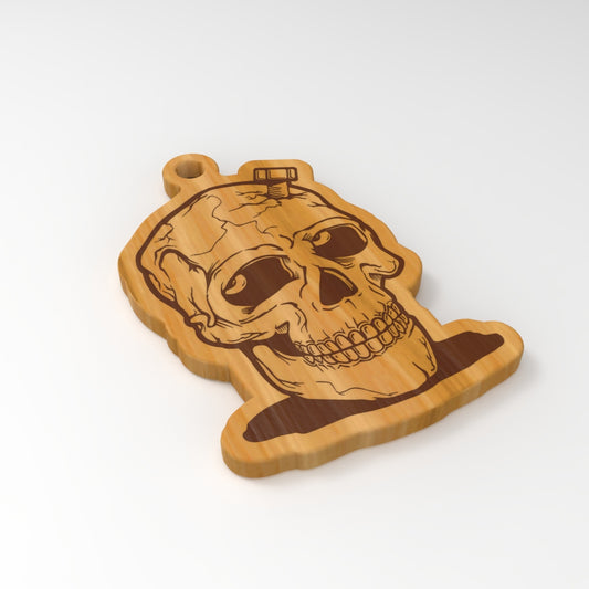 Skull Keychains vectors SVG, DXF, Ai, Png, Pdf, Eps Digital Products