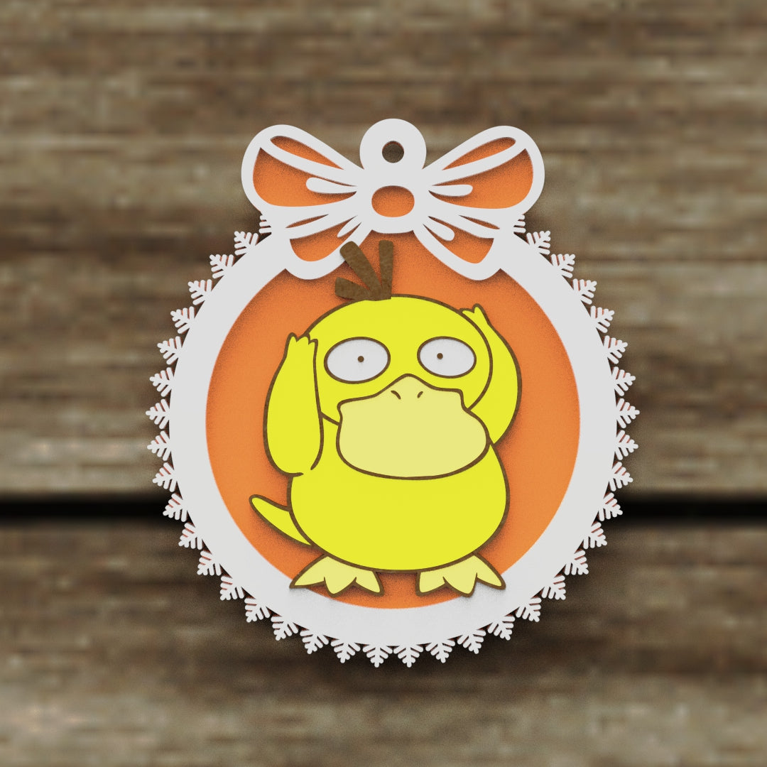 Christmas Ornaments vectors, Template Decoration SVG DXF Ai PDF