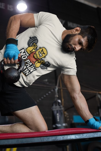 No Pain No Gain T-shirt Sticker